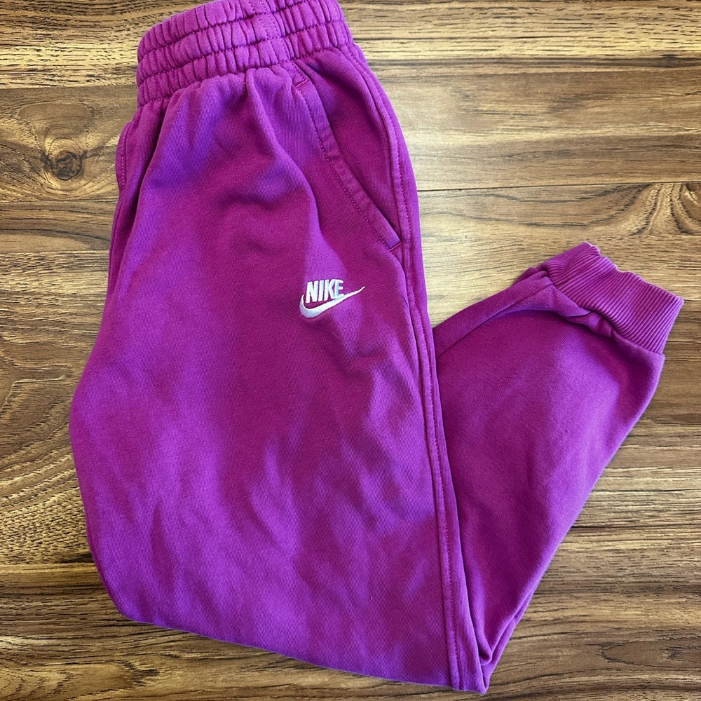 Nike Kids Magenta Jogger Pants